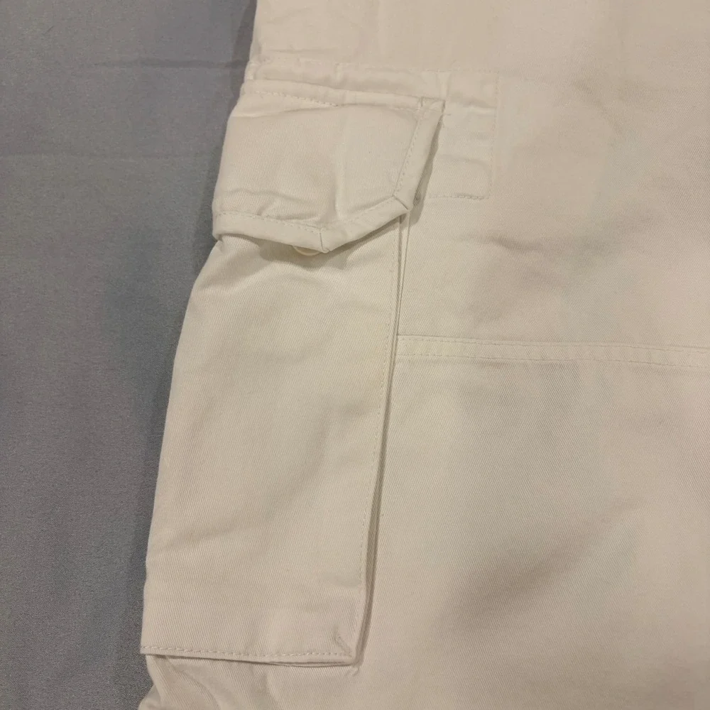 Polo Ralph Lauren Mens White Cotton Cargo Shorts Size 40 Classic Utility Preppy